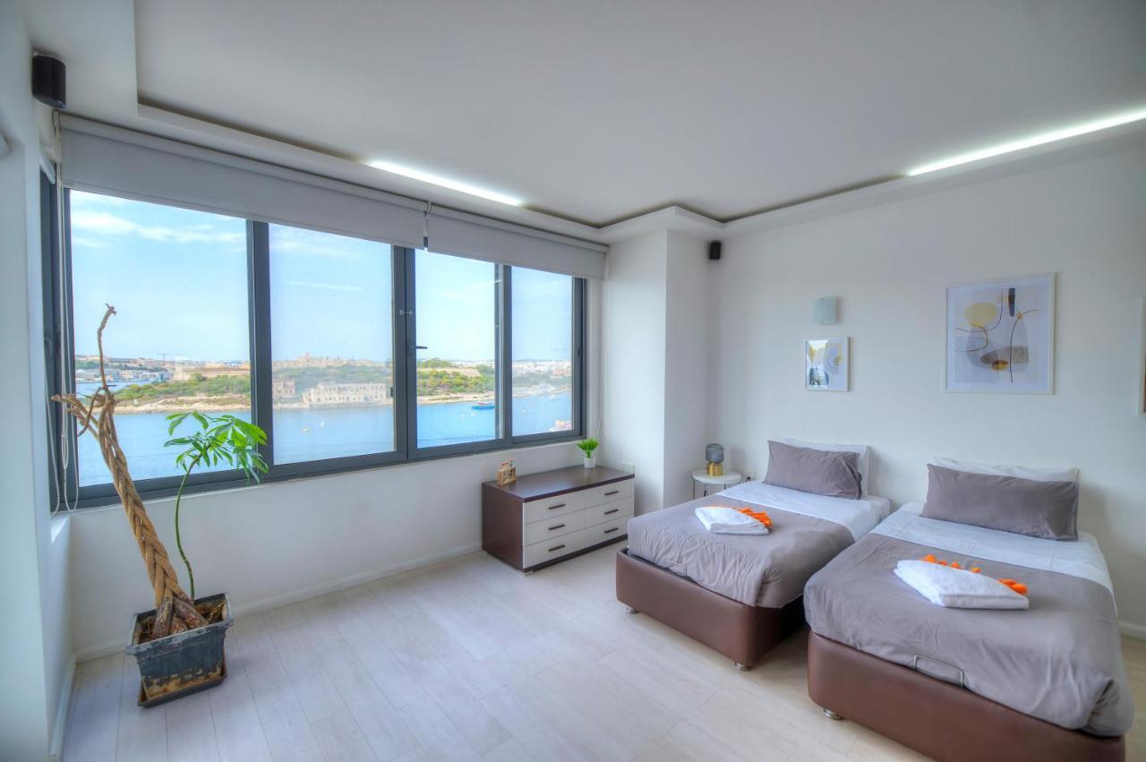 Bright And Spacious 3 Bedroom Apartment With Breathtaking Views - Goslm-5 Sliema Exterior photo