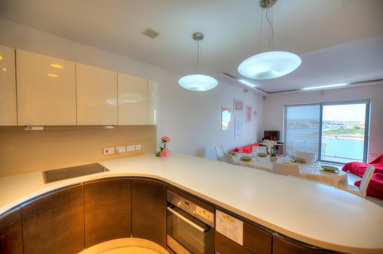 Bright And Spacious 3 Bedroom Apartment With Breathtaking Views - Goslm-5 Sliema Exterior photo